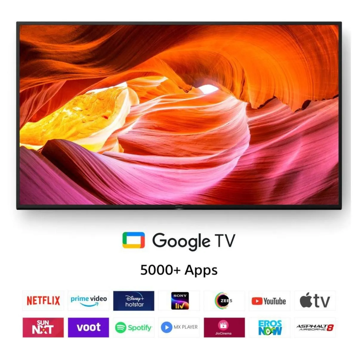 Sony Smart Tv 55Inch Led, 3HDMI, 2USB