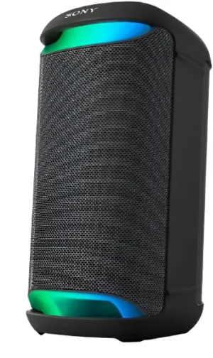 Sony Wireless Party Speaker Illuminated Touch Control Panel Compatible Smartphone