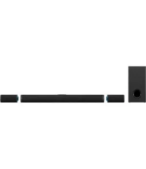 Sound Bar with Satellite Speakers and Wireless Subwoofer, Black
