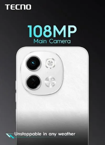 Tecno Spark 30 5G, 6GB   6GB Extended & 128GB, 6.7Inch, 5000MAh, Aurora Cloud