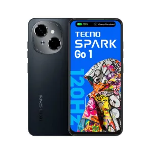 Tecno Spark GO 01, 4GB & 64GB, 6.6Inch, 5000Mah, Startrail Black