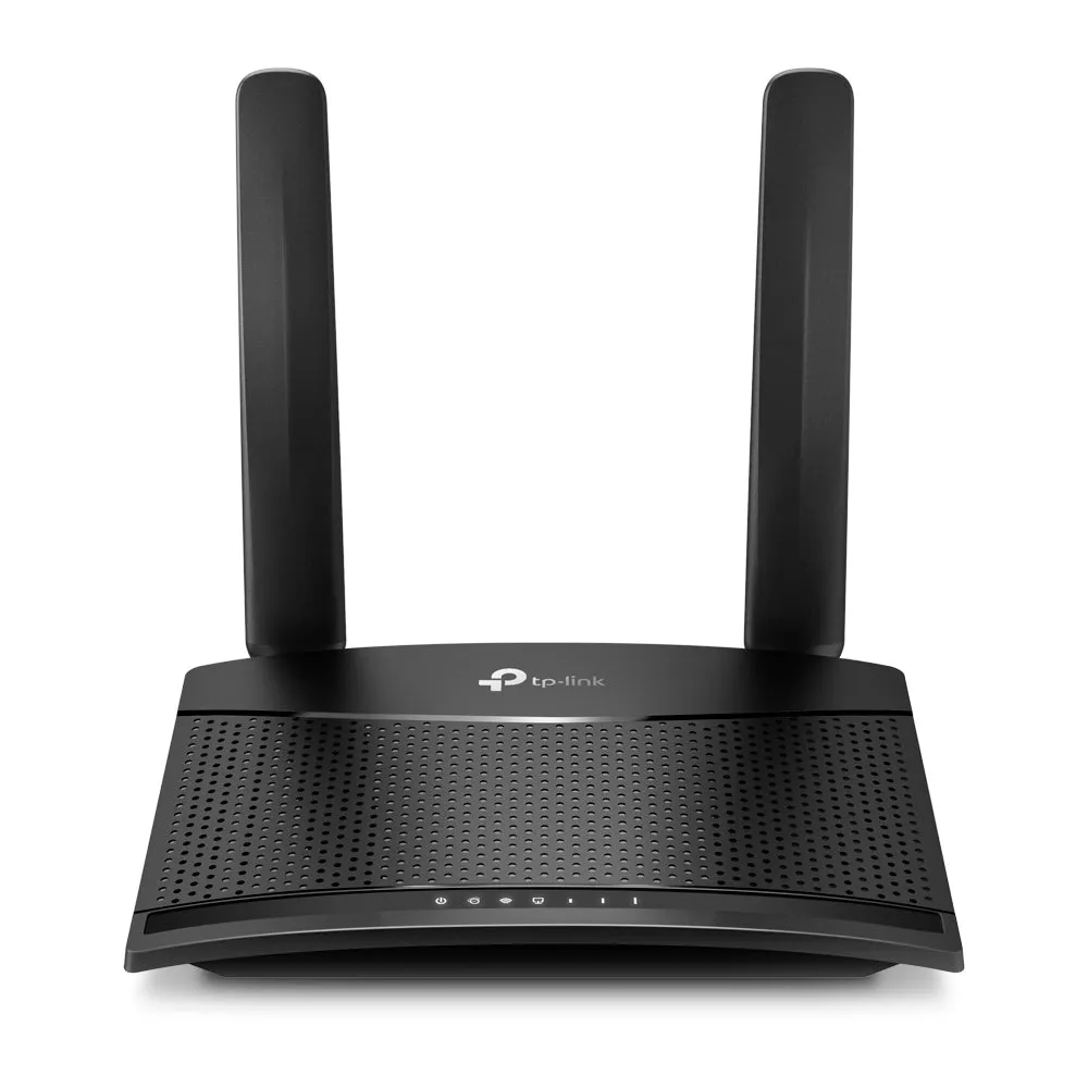 Tp-Link 300Mbps Wireless N 4G Lte Router Black Build-In 150Mbps 4G Lte Modem Speed: 30