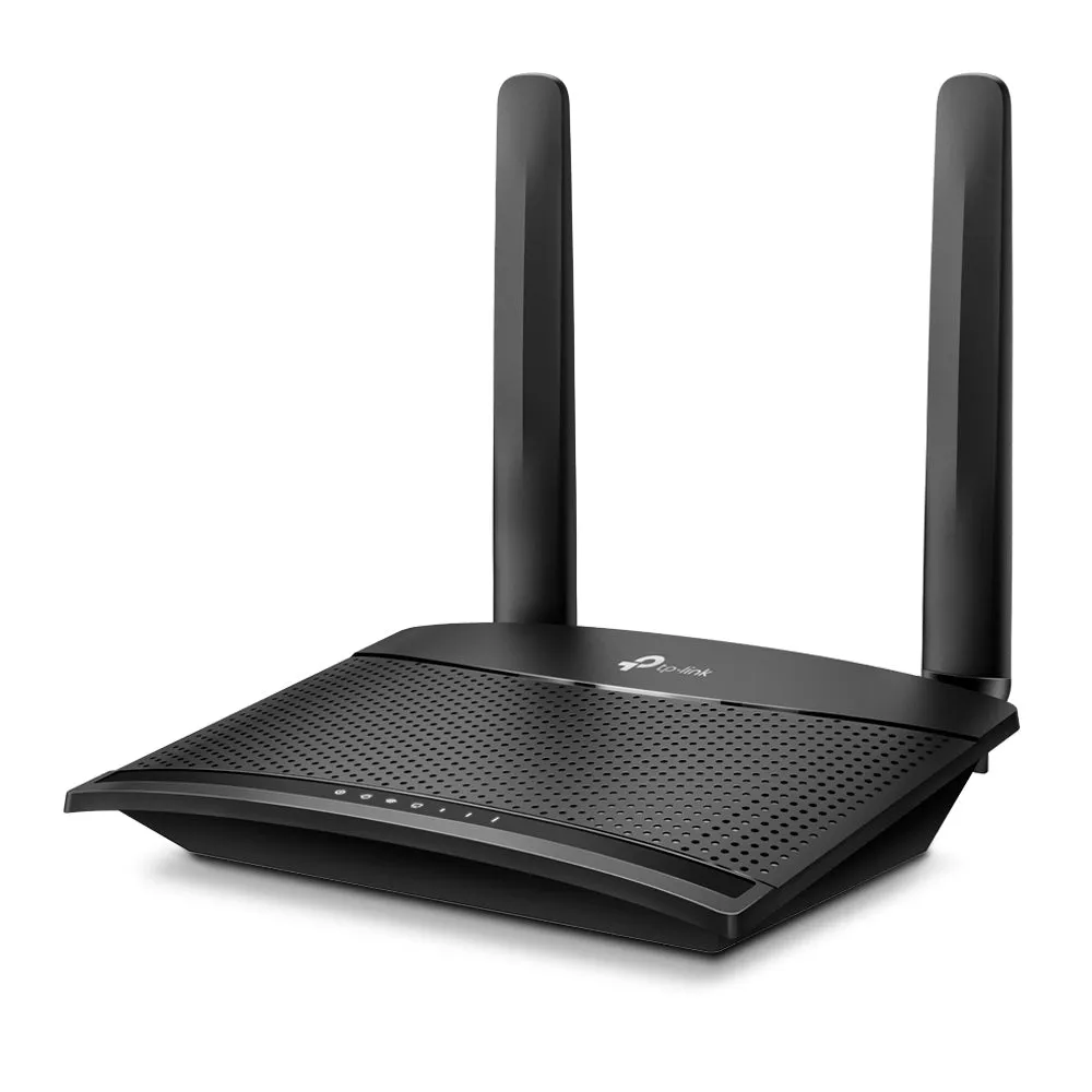 Tp-Link 300Mbps Wireless N 4G Lte Router Black Build-In 150Mbps 4G Lte Modem Speed: 30