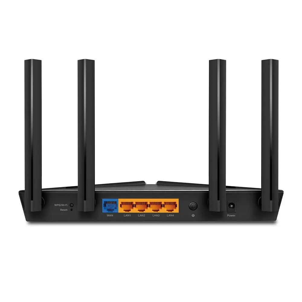 Tp-Link Ax3000 Dual-Band Wi-Fi 6 Router Black Speed: 574 Mbps At 2.4 Ghz   2402 Mb