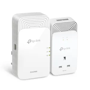 Tp-Link G.HN2400 Power Line AX1800 Wi-Fi 6, White