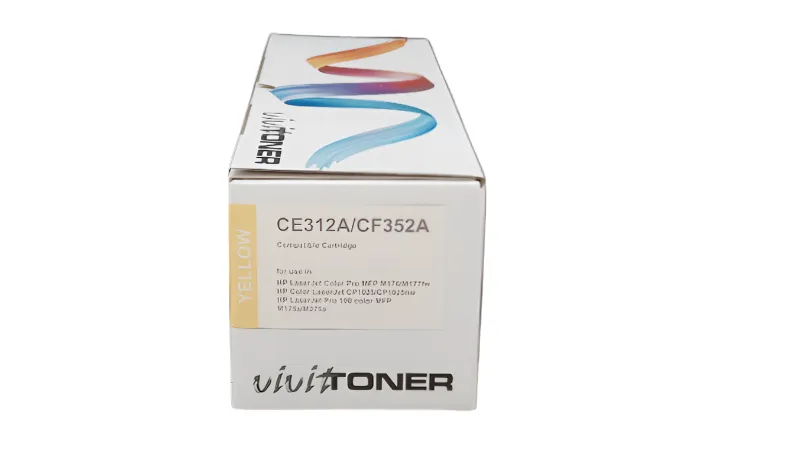 Vivit Ink Cartridge CE312A & CF321A, Cartridge 729, Yellow