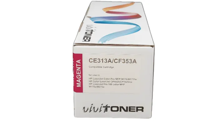 Vivit Ink Cartridge CE313A & CF353A, Cartridge 729, Magenta
