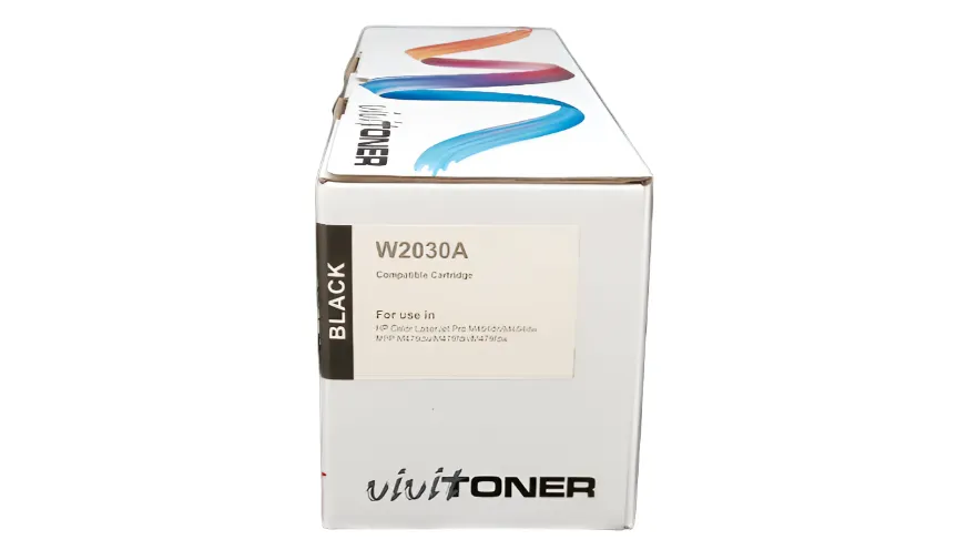 Vivit Ink Toner W2030A 415A, Black with Chip