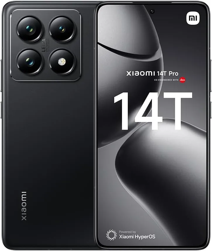 Xiaomi 14T Pro, 12GB & 512GB, 5000Mah, 6.8 Inch, Black